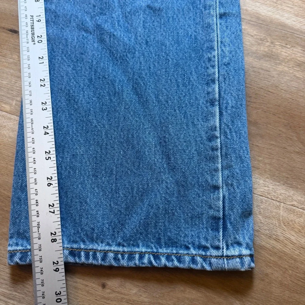 Levi's 501 Original Fit Jeans Mens 34x30 Blue Straight Leg Button Fly Y2K Denim